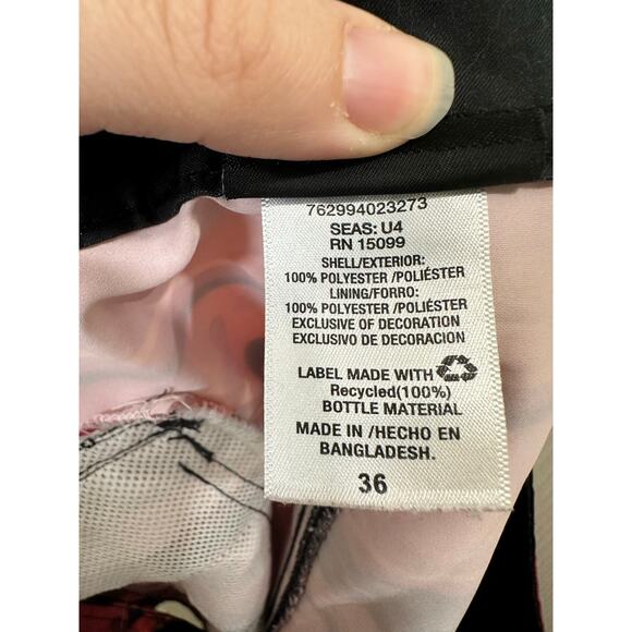 Joe Boxer Red/Orange Camo Stripes Quick Dry Board Shorts Swim Trunks 36 " EUC - Picture 9 of 10